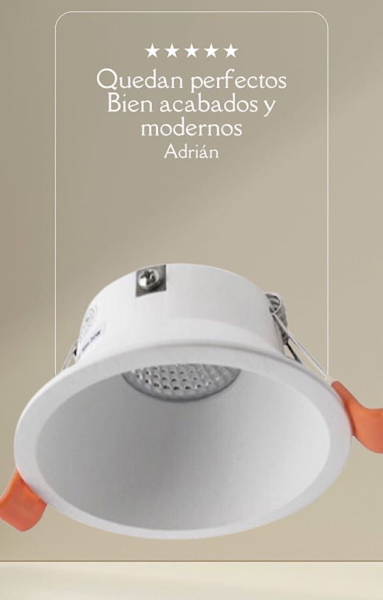 Foco empotrable más vendido GU10 NC2152R - YLD 